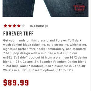 CowGirl Tuff Jeans